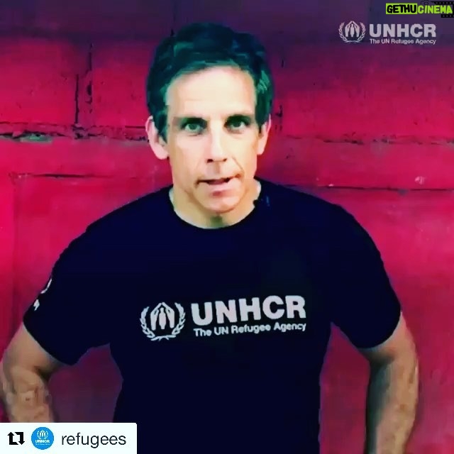 Ben Stiller Instagram - I’m not exactly sure what my credentials are as a Goodwill Ambassador or who approved it, but somehow I got approved, and i am honored to be advocating for the millions fleeing violence and persecution all over the world. #WithRefugees #DoIhavediplomaticImmunity