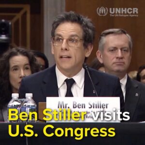 Ben Stiller Instagram - I felt fortunate to represent @refugees at this hearing and advocate for the millions of people whose lives have been upended by war and persecution. The bottom line is no one chooses to be a refugee. And these people all just want to go home.

#WithRefugees