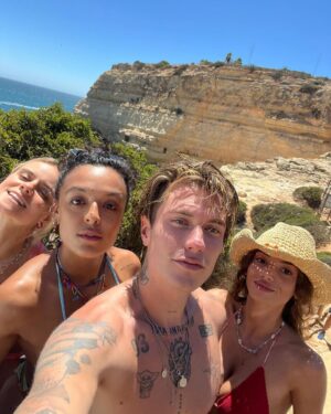 Benjamin Mascolo Instagram - “After Everything” is the N1 most seen movie on @netflix today!

Thank you to the producers, director, fellow actors and the crew for making me feel at home whilst filming in beautiful Portugal. What an amazing journey it has been, I’m extremely grateful to be part of this family.