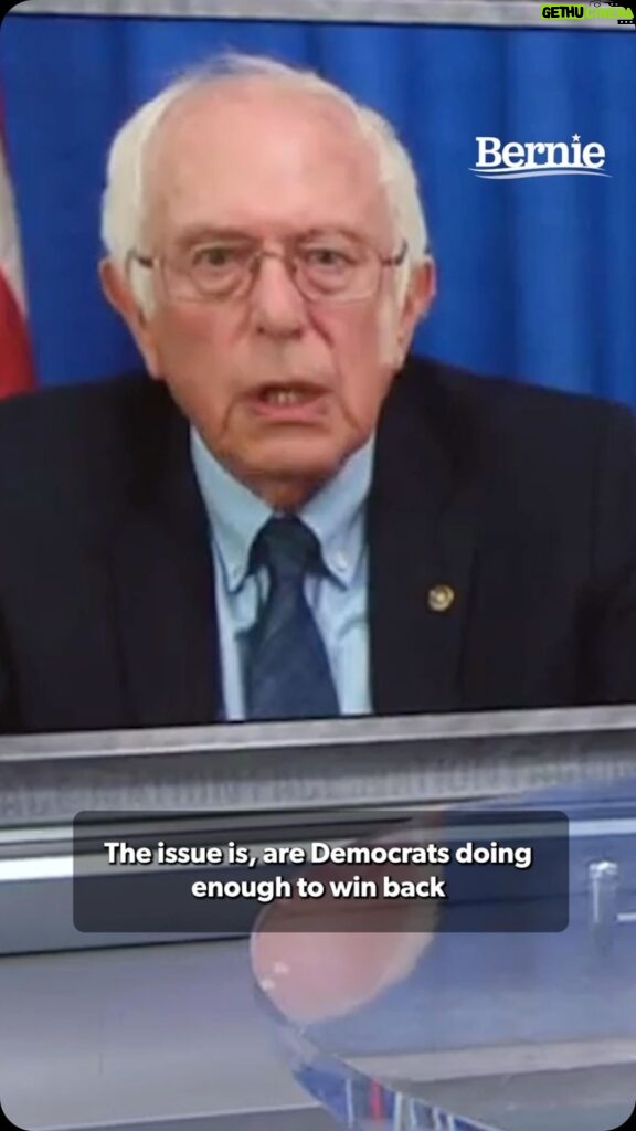 Bernie Sanders Instagram - Democrats must do more to win back working class voters from a Republican Party that wants to cut Social Security, cut Medicare, and give massive tax breaks to billionaires and hugely profitable corporations.
