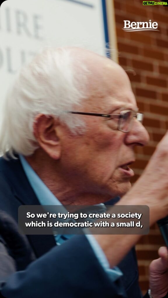 Bernie Sanders Instagram - Democrats must reject austerity and end billionaire control over our economic and our political life.