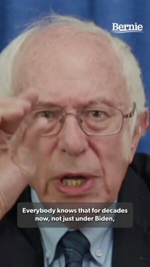 Bernie Sanders Instagram - What Democrats have got to do is have the guts to take on corporate greed.