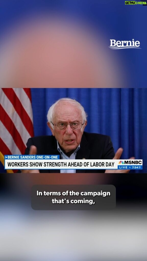 Bernie Sanders Instagram - Working class Americans are looking around and asking “who cares about us?” We have got to make it clear that Democrats stand with them and that we are prepared to take on the unprecedented corporate greed that is happening right now.