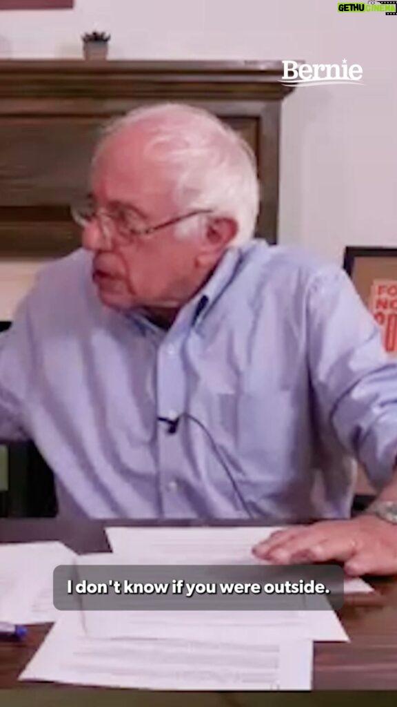 Bernie Sanders Instagram - This week, I was joined by Rep. Alexandria Ocasio-Cortez, Sen. Sheldon Whitehouse, David Wallace-Wells, and Bill McKibben for an important discussion about climate change and where we go from here.