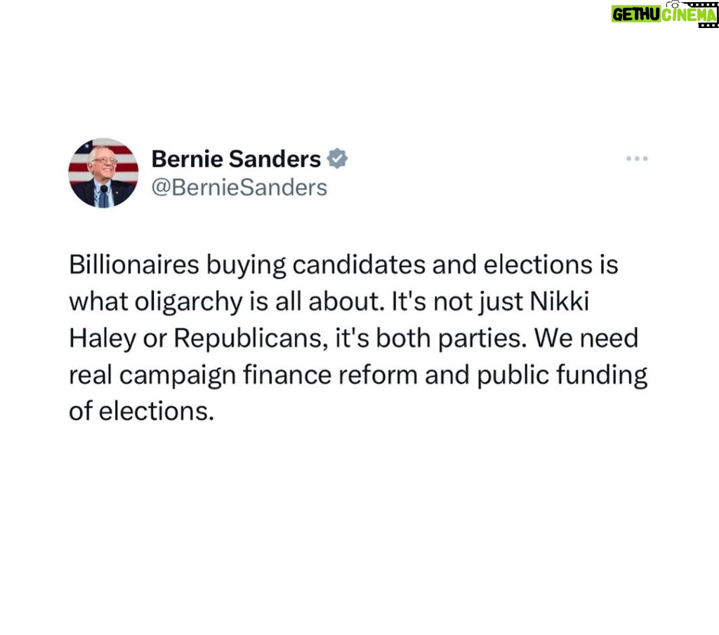 Bernie Sanders Instagram -