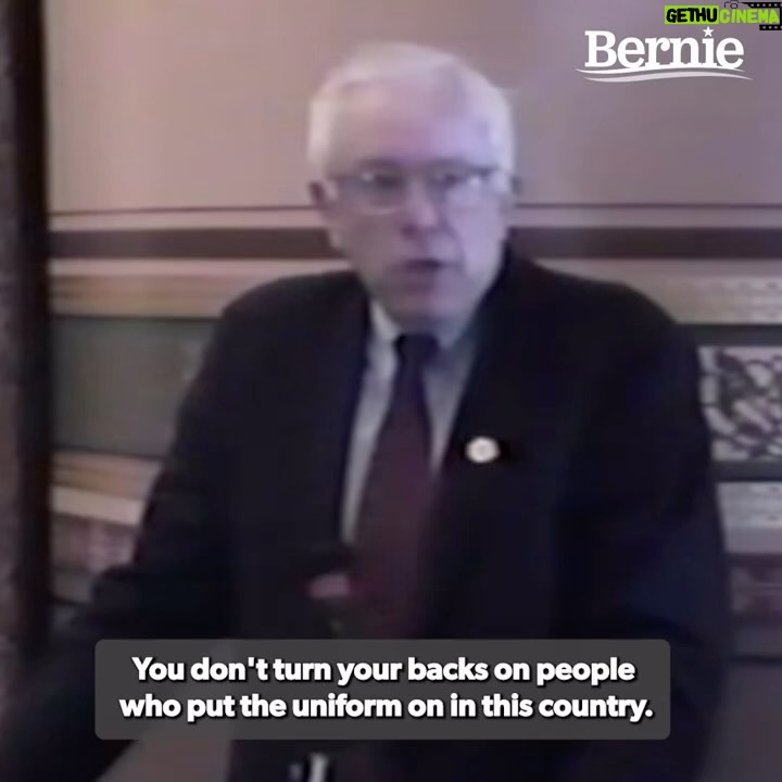 Bernie Sanders Instagram - Today, on Veterans Day, let us honor our veterans, their families, and loved ones. We owe them a debt of gratitude we will never be able to truly repay.