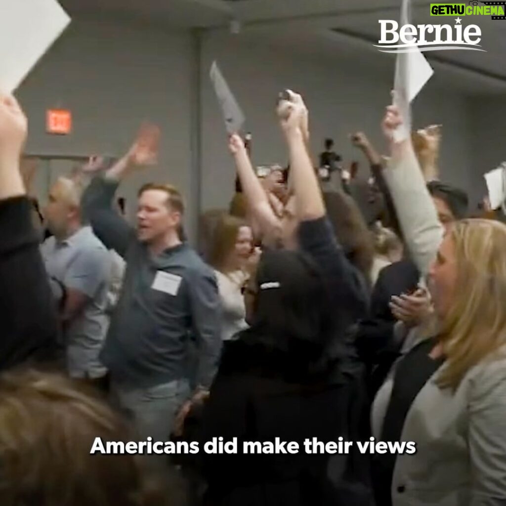 Bernie Sanders Instagram - On Tuesday, we saw a grassroots movement come together in Ohio and make it clear that we must protect a women’s right to control her own body and move forward on legalizing marijuana.