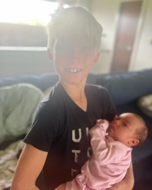Bethany Hamilton Instagram - Photo dump from life lately! 
The brother love is so sweet💛
Raging summer 🌅 
Sweet girl dad moments 💖
Boys making their own food🍽
Snuggles and lots of cards and games! ♣️♥️🤗