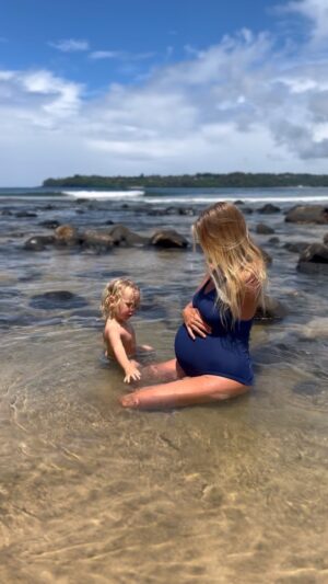 Bethany Hamilton Instagram - I believe every life is a blessing & a gift. Grateful to God for this lil guy & the sweet one soon to be born. 💛 
Hope you have some time to reflect on the blessings in your life this weekend. #slowdown #gratitude