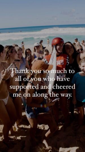 Bethany Hamilton Instagram - I think I ball cried for about a day after this event ended for me. But the crying was a deep crying that represented so much more than a surf contest. 
It represented all the trying and the things that didn’t go well in life. 
It represented pain that I face along side of all of the good and the beautiful blessings in my life. 

While this event didn’t go how I envisioned it and there was some incredible waves to be had. 
It was monumental for female surfing! The ladies rocked it!!! 

I’m proud of myself and all of the amazing women who tried and didn’t let their fears hold them back. 

I can imagine my life to be a life of simplicity if I let my fears lead me. 
But I choose to try. I choose to face my fears. I trust that Gods plan is better than mine. 

Today I’m a mother of 4 and those fears continually try to rob me of my boldest best version of me. 
But I continue to keep trying and showing up. 
And I will continue to trust that Gods plan is better than mine. 

You can face your fears too.
