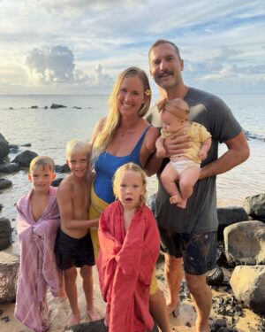 Bethany Hamilton Instagram - With the recent arrival of our daughter, Alaya, we are all are adjusting to life as a family of six.  It sure is a balancing act especially in this super busy season! But we are overjoyed to share life with Alaya and our boys! ☺️

Each child holds their own element of uncertainty as we learn who they are and how to parent them, but each is also a precious gift from God! Joy and thankfulness to God carries me through the typical hard times and exhaustion that come with being a parent.

Yes, being a parent can be a wild ride sometimes, but don’t let these seasons prevent you from enjoying one of the greatest responsibilities that God has given you – to love your children and to raise them in their faith.

“I have no greater joy than to hear that my children are walking in the truth.”
3 John 4:4

What helps you raise your children every day with joy? Would love to know and we could encourage each other below!👇🏼