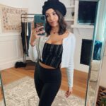 Bethany Mota Instagram - not the edges of my mirror low key exposing how messy my room actually is