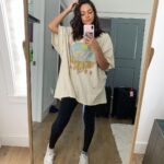 Bethany Mota Instagram - If I had to describe my style in one word it’d be “Oversized” 😬💁🏻‍♀️ what is yours?