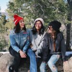 Bethany Mota Instagram - Keep scrolling to find out what happens when you throw snowballs at my friends while we are trying to take a cute picture.. 😂 Big Bear Lake, California