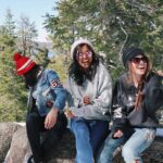 Bethany Mota Instagram - Keep scrolling to find out what happens when you throw snowballs at my friends while we are trying to take a cute picture.. 😂 Big Bear Lake, California