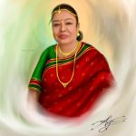 Bharti Singh Instagram - Golle ki mummy ki tarf se Bharti ki mummy ko Happy birthday ❤️Maa❤️ Love you @kamla6130 🙏🏻🧿 📸 @a.r.j_arts 😍😍😍😍