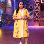 Bharti Singh Instagram - ❤️love❤️ #blessed #love #ganpatibappamorya #kkk Outfit: @rosemarybybehno Styled by: @dinky_nirh