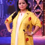 Bharti Singh Instagram - ❤️love❤️ #blessed #love #ganpatibappamorya #kkk Outfit: @rosemarybybehno Styled by: @dinky_nirh
