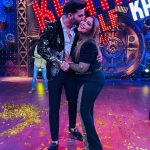 Bharti Singh Instagram - Finally show done #khatrakhatrakhatra with @bharti.laughterqueen @saajzofficial @punitjpathakofficial @haarshlimbachiyaa30 @colorstv @voot Parmotion song Bechari #bechari @timesmusichub @bigbashofficial @kkundrra @divyaagarwal_official
