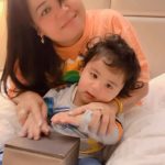 Bharti Singh Instagram - Mera chota sa valentine @laksh_singhlimbachiya ❤️