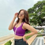 Bhavika Sharma Instagram - 💜 #travel #pattaya #love Pattaya, Thailand