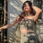 Bhavika Sharma Instagram - 1,2,3?? Tell me your favourite one🌸 👗:- @shivaliahmedabad @auorstudio