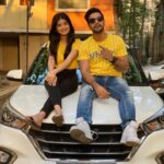 Bhavika Sharma Instagram - A new car is a lot more than just a new set of wheels 🤗😇😇Congratulations on your new car @dishankarora9 ✌🏻💕💕 And Thankyou for the amazing ride 😛. 📸:- @dipikasharmaa ❤️