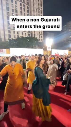 Bhavika Sharma Instagram - Relatable? 😬 
#navratri #reels