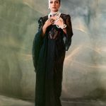 Bhumi Pednekar Instagram - Make it retro 🖤 Outfit - @shehlaakhan Jewellery- @diamantinafinejewels Styled by - @mohitrai with @shubhi.Kumar Photographed by - @tejasnerurkarr