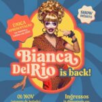 Bianca Del Rio Instagram - BRAZIL…………. ❤️ What do you do successfully? A COMEBACK! Bianca Del Rio will return to Brazil with her unprecedented “Bianca Is Back” for an unique and special performance on November 1st (holiday eve), at the majestic Espaço Unimed - this being the biggest show by an international drag artist in Brazilian territory EVER and which joins the list of impressive achievements of the artist: the first drag queen to headline Wembley Arena in London and Carnegie Hall in New York. In this new show, which will mark her return to the stage after almost 2 years of her acclaimed “Unsanitized” tour, that sell out 128 nights in 99 cities, 27 countries and 6 continents. Tickets (and Meet&Greet's) on sale on the @Sympla website/app and you already know, the clown in a gown sells everything out, so don't waste time and guarantee your tickets now for one of the few opportunities to see her live in 2023, since this year she will make only 4 presentations worldwide. That's right, 4 historic nights.