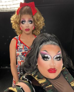 Bianca Del Rio Instagram - THE PIT STOP with @mistressisabellebrooks drops TODAY! 🖤
@rupaulsdragrace