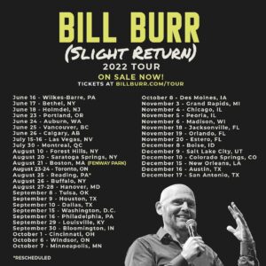 Bill Burr Instagram - billburr.com/tour