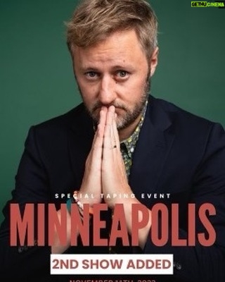 Bill Burr Instagram - The funniest most original comedian I know! Rory Scovel! He’s typing his next standup special in Minneapolis on November 11th. Tickets still available for the second show but they are going fast. Don’t miss this! https://ci.ovationtix.com/35304/production/1180544?performanceId=11365916
