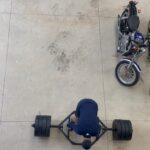 Bill Goldberg Instagram - ….building a monster continues……. HOW DO YOU TRAIN WHEN NOBODIES WATCHING!!?? (Me spying on @goldberg21_99 ) 😉 #spear #jackhammer #training #baseball #football #letsgo #2024 #garagemahal #ultimategarage