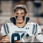 Bill Goldberg Instagram - @goldberg21_99 ‘s long road to playing college football truly begins today…… @allamericanbowl #letsgo #spear #jackhammer #whosnext #collegefootball #recruiting #football #baseball #classof2024 #boernechampion #minime