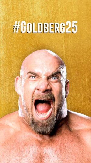 Bill Goldberg Instagram - “Da Man” then, now, forever. 🙌 

#Goldberg #Goldberg25 #WWE #WWEonSonyIndia