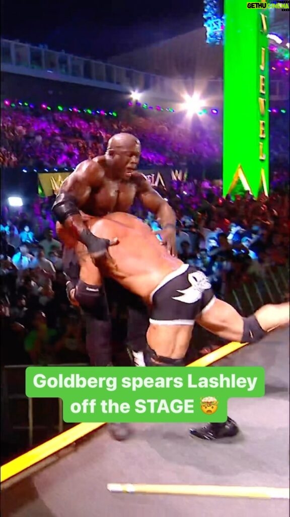 Bill Goldberg Instagram - @goldberg95 vs. @bobbylashley was a special rivalry #Goldberg25