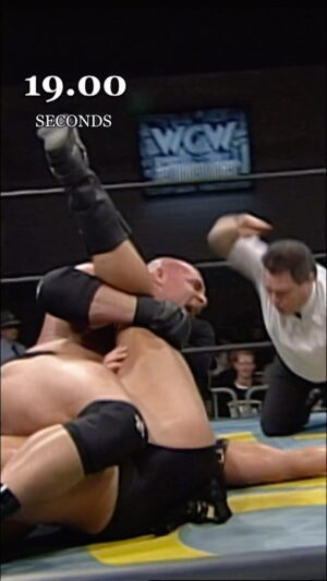 Bill Goldberg Instagram - @goldberg95 didn’t need much time to destroy The Renegade. 😤 Watch every televised match from Goldberg’s 173-win streak on WWEs’ social channels!