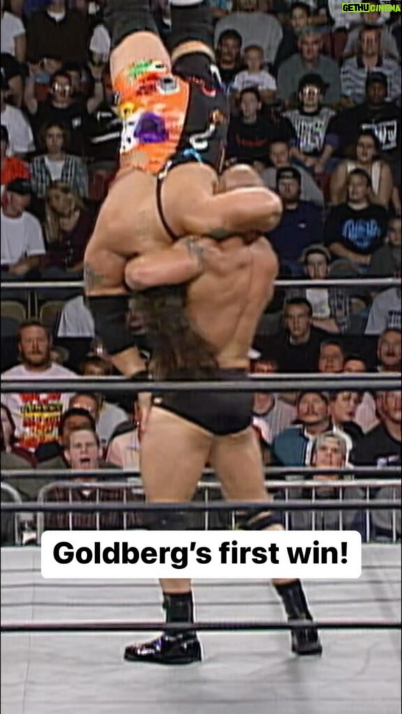 Bill Goldberg Instagram - And like that, @goldberg95’s legendary win streak (173-0) was born! 🤩 #Goldberg #Goldberg25 #WWEonSonyIndia