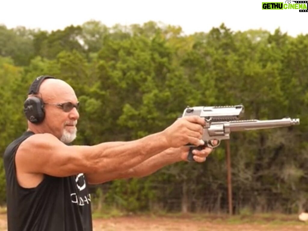 Bill Goldberg Instagram - Per the #steinerbrothers ……, Want some? #deserteagle vs #500magnum Come get some!!! Amazing day out on the Ranch with the great folks at @goldbergmadegallant shooting 😂 a ton of cool content for the brand. STAYTUNED!!!! #spear #jackhammer #pewpew #guns #gunsofinstagram #pistol #revolver #whosnext #50ae #wrestling #nutrition #cbd #supplements #training @magnumresearchinc #doctorcertified #gallant @hemp2lab #rehabilitation #preworkout make sure you hit the link in my bio to check out all of our products !! @magnumresearchinc @apache_rifleworks @bullets_n_barrels