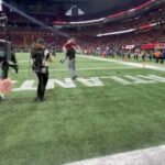 Bill Goldberg Instagram - The Spear!!!! Goldberg! Mercedes-Benz Stadium