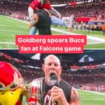 Bill Goldberg Instagram - Goldberg hit a spear at the Falcons game 👀 (🎥: @maria__martinn)