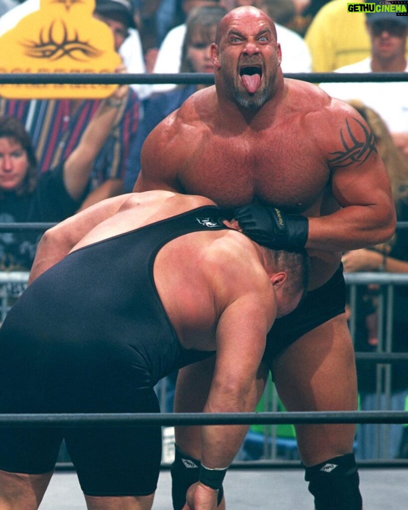 Bill Goldberg Instagram - GOOOOOOOOOOLDBERG! Happy birthday to Da Man, #WWE Hall of Famer, the legendary @goldberg95! 🙌 #HappyBirthday #Goldberg