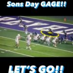 Bill Goldberg Instagram - Because every day is national sons day!!!!! 😉😁 #Gman doin’ work!! #football #goldberg