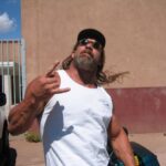 Bill Goldberg Instagram – Trying out a new do…….. thoughts? 😬😳 Actually, this was my disguise of choice to and from set during the filming of the #longestyard . Rented a motorcycle and I figured I would blend right in!! 😬#mullet #spear #jackhammer #whosnext #motorcycle #hair #wigs #oakleymars