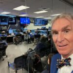 Bill Nye Instagram – In the “fishbowl” watching for #DART to impact Dimorphos and give it a nudge! JHU Applied Physics Laboratory (APL)