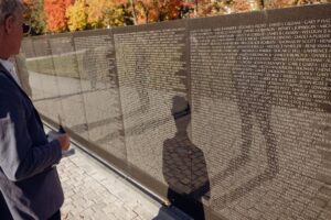 Bill Nye Instagram - This year- a sobering visit to the Vietnam Memorial. Although there’s still plenty of trouble in the world; I feel the best is yet ahead for us. To all our veterans: Thank you.