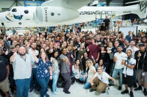 Bill Nye Instagram - We visited Virgin Galactic back in 2018. Flew the simulator. Looked like it was going to fly well. And it did. Congratulations to All!
