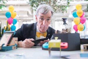 Bill Nye Instagram - This is no game, people. It’s #nintendolabo. Thanks for having me, Canada.