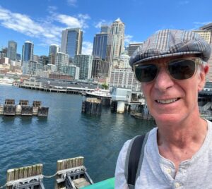 Bill Nye Instagram - Beautiful day in my old city Seattle. Caught up with my longtime frisbee buddy Kaj. We played a round of disc golf and caught a ferry.